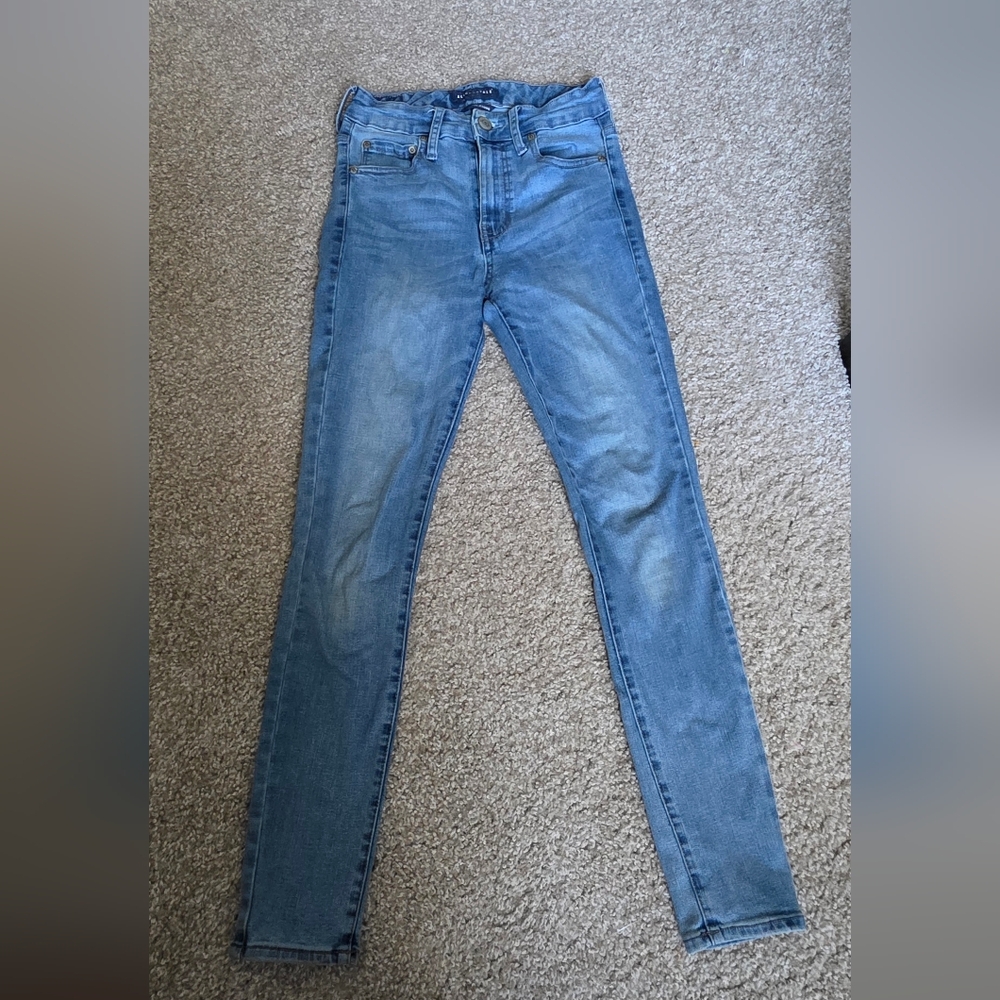 Aeropostale Women's Blue Jeggings